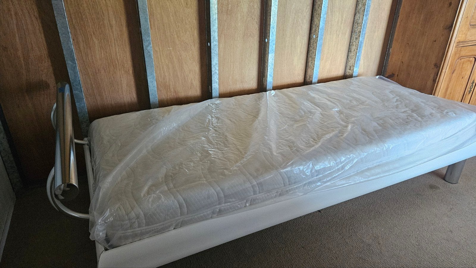 Bed 1 persoons, Ophalen, Gebruikt, 90 cm, Eenpersoons