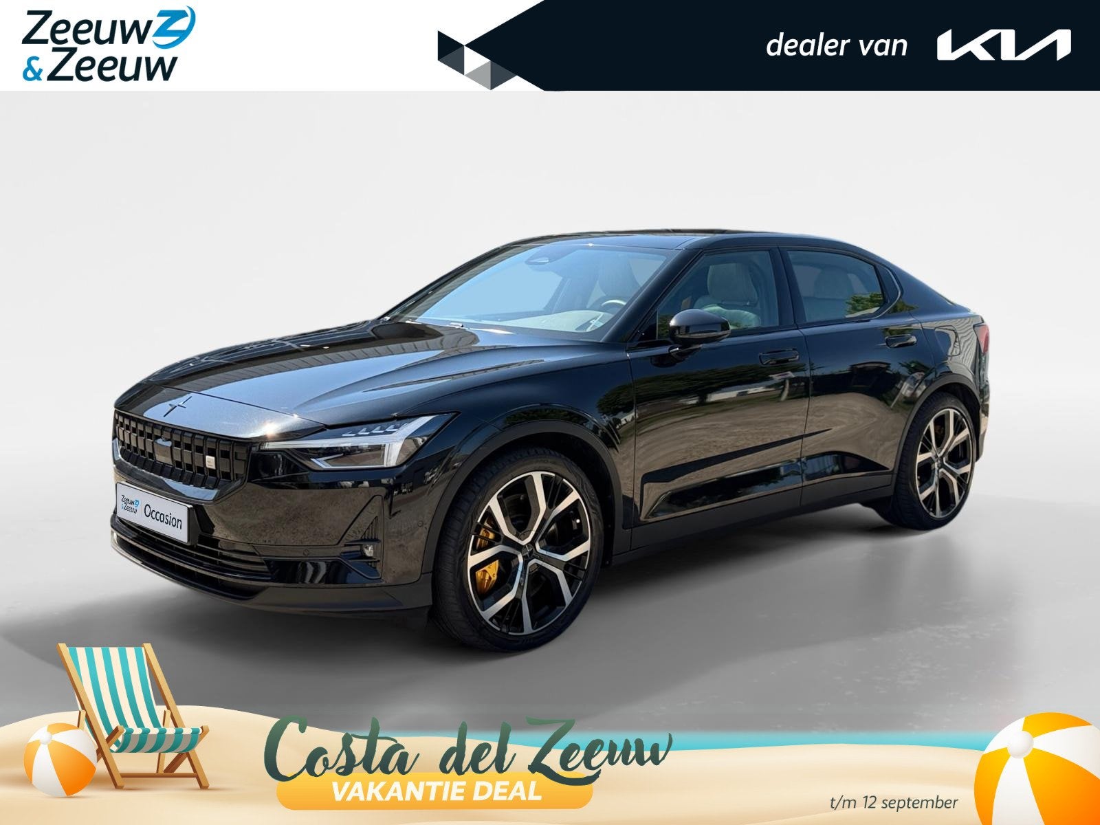 Polestar 2 Long Range Dual Motor Performance Plus 82 kWh 90, Automaat, Gebruikt, 568 km, 82 kWh