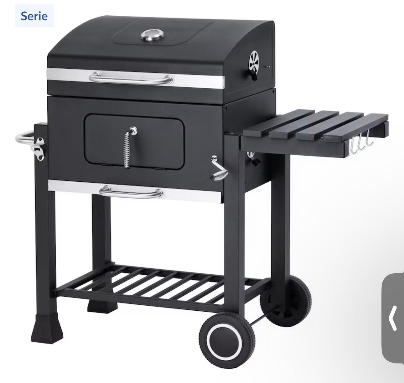 Barbecue houtskool te koop, Tuin en Terras, Houtskoolbarbecues, Ophalen, Zo goed als nieuw