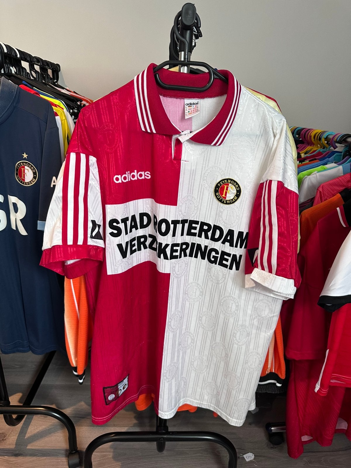 Oud Feyenoord voetbal shirt uit 1996/1997, Groter dan maat XL, Verzenden, Zo goed als nieuw, Shirt