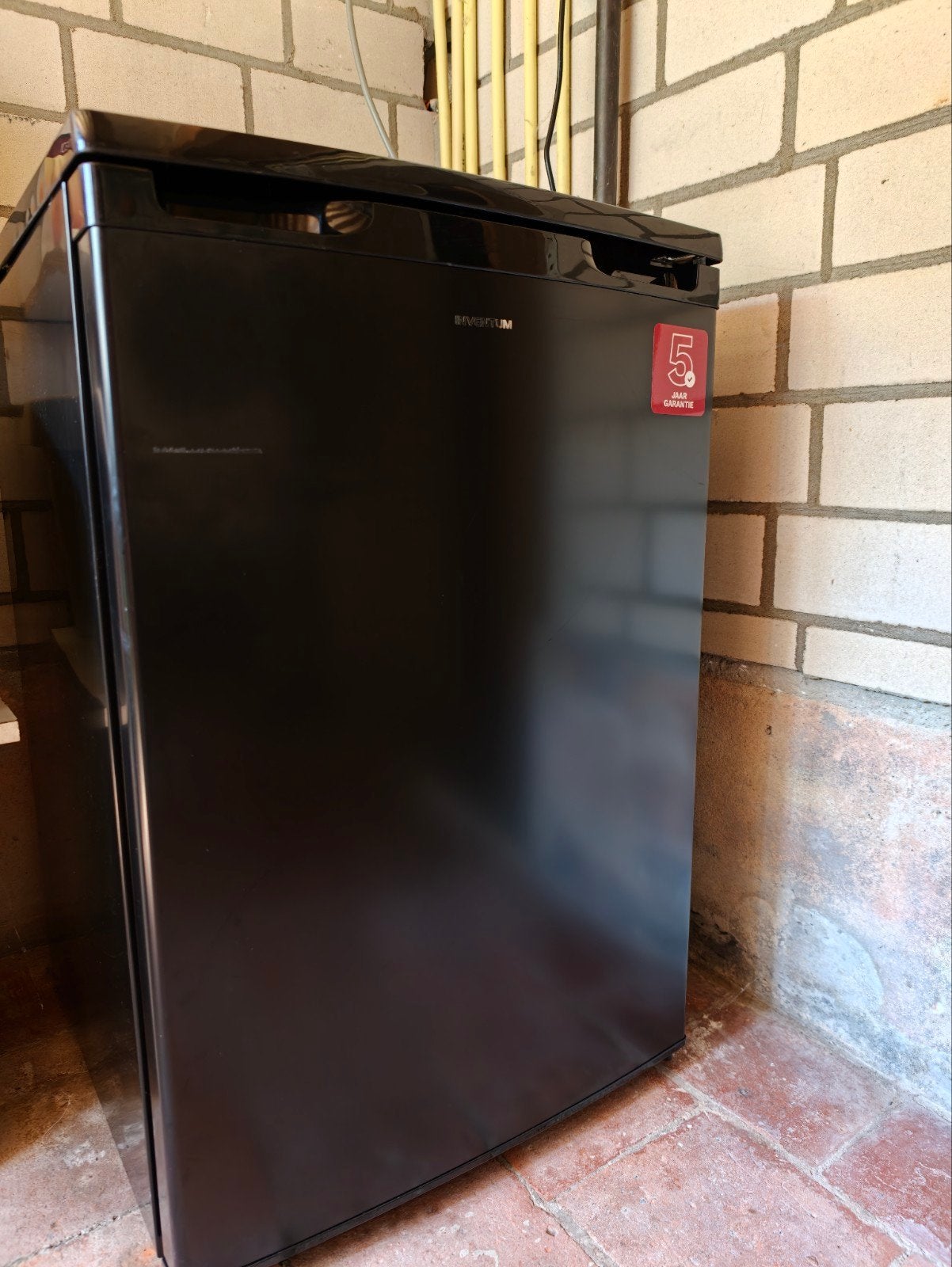 inventum VR550B vriezer, Witgoed en Apparatuur, Vaatwasmachines, Ophalen, Zo goed als nieuw, Vrijstaand, 85 tot 90 cm
