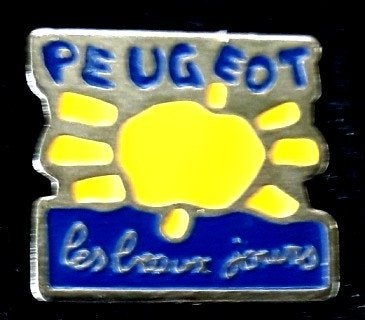 Peugeot- Les Croix Jours pin, Verzenden, Nieuw, Transport, Speldje of Pin