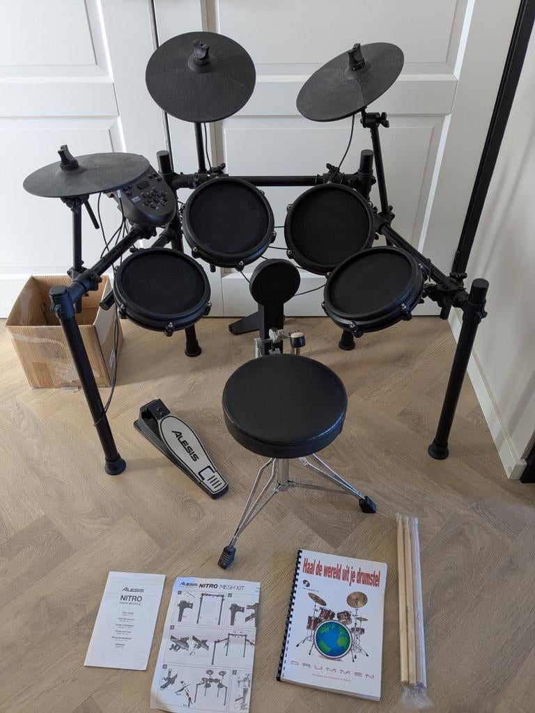Alesis Nitro Mesh Kit - Elektronisch Drumstel, Ophalen, Zo goed als nieuw, Overige merken, Elektronisch