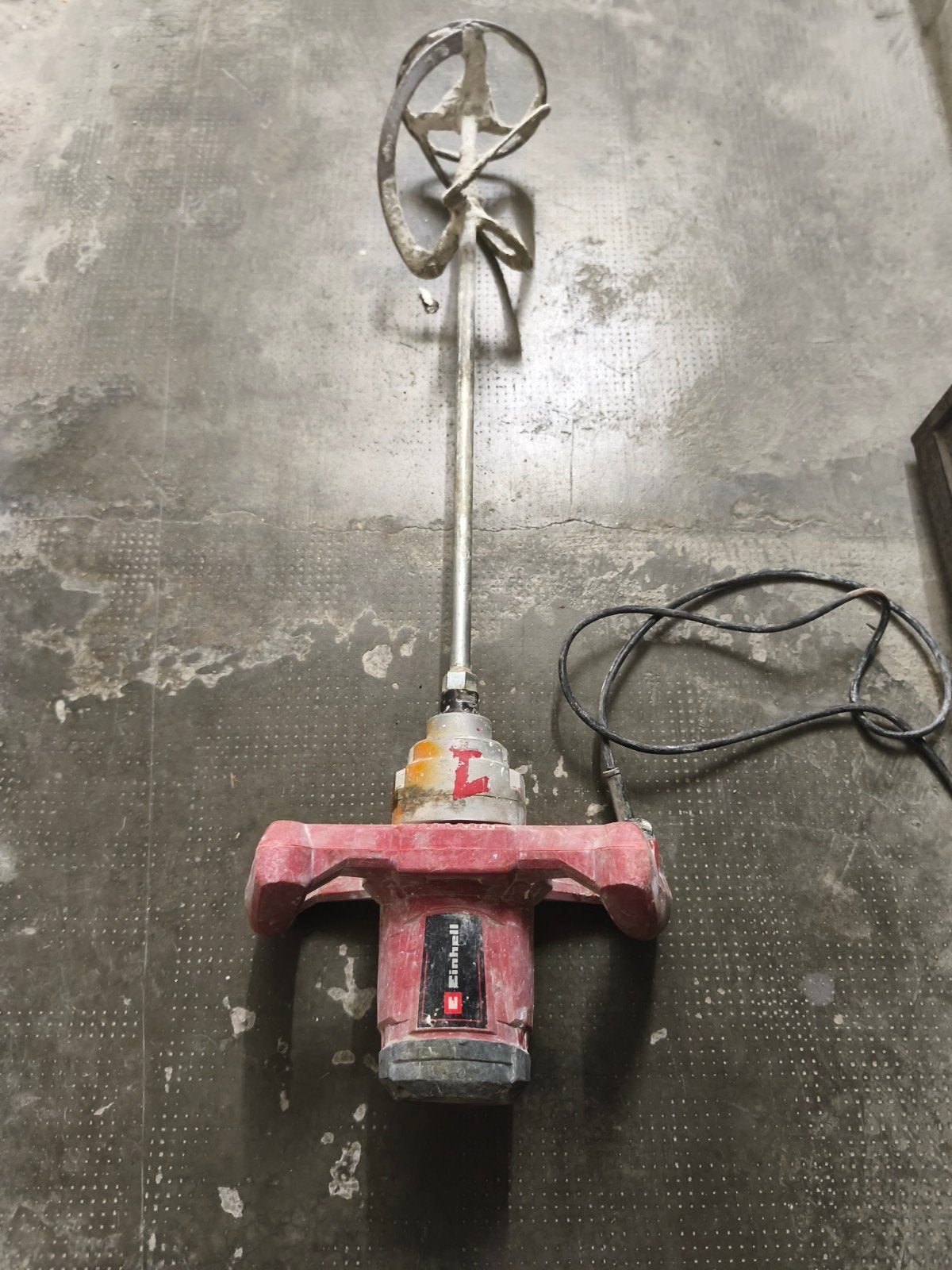 Einhell Verfmenger / Mortelmixer, Doe-het-zelf en Verbouw, Gereedschap | Overige machines, Ophalen of Verzenden, Gebruikt