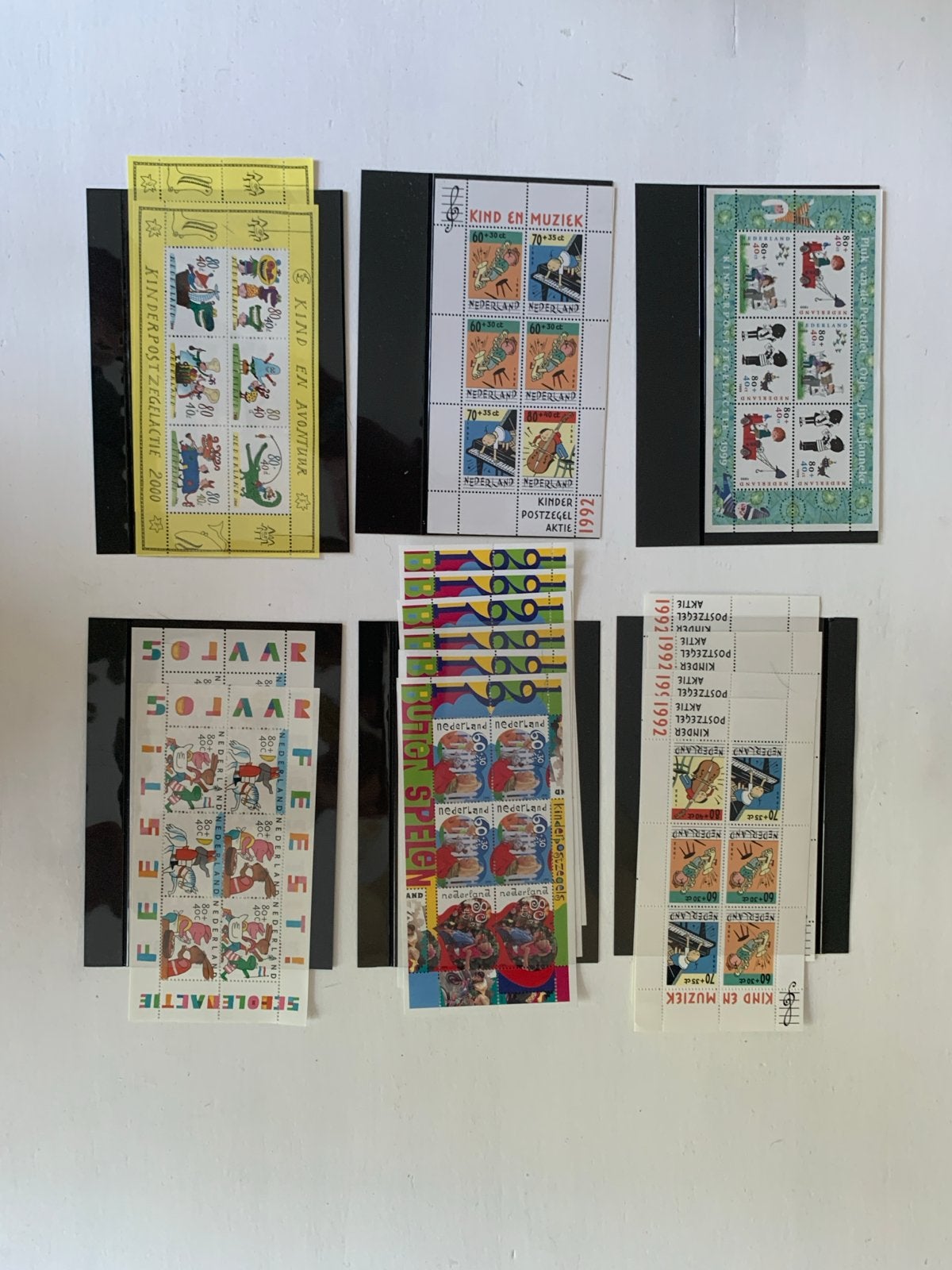 Kinderpostzegelactie Diverse Jaren totaal 17 vellen, Ophalen of Verzenden, Na 1940, Postfris