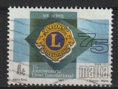 Malta Michel 902, Ophalen of Verzenden, Malta, Gestempeld