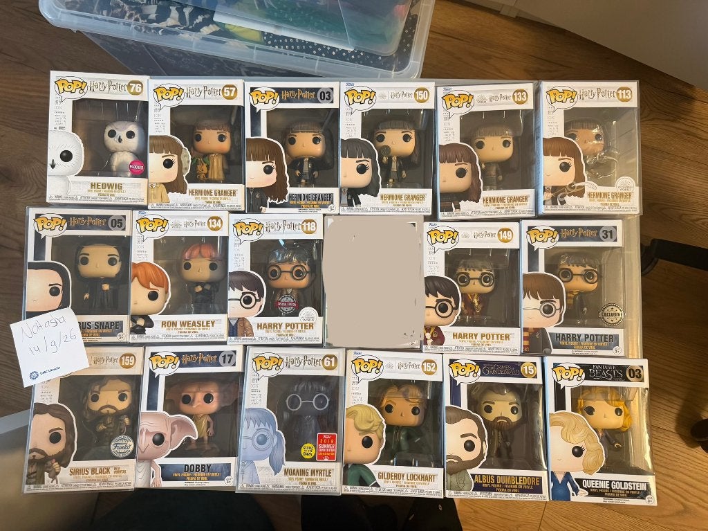 Harry Potter funko pop, Ophalen of Verzenden, Nieuw, Actiefiguurtje
