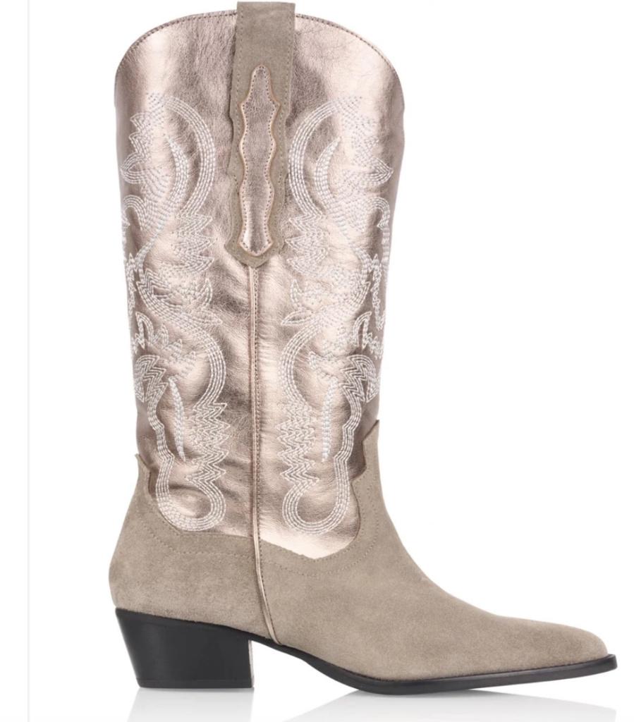 DWRS tulsa- Westernboots | 39 *~~nieuw~~*, Kleding | Dames, Schoenen, Hoge laarzen, Verzenden, Beige, Nieuw