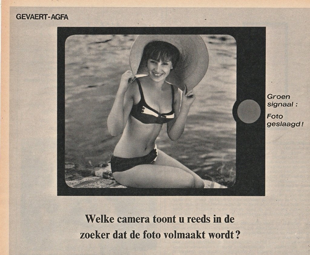 Retro reclame 1966 Agfa Rapid de volmaakte foto, Verzenden, Overige typen