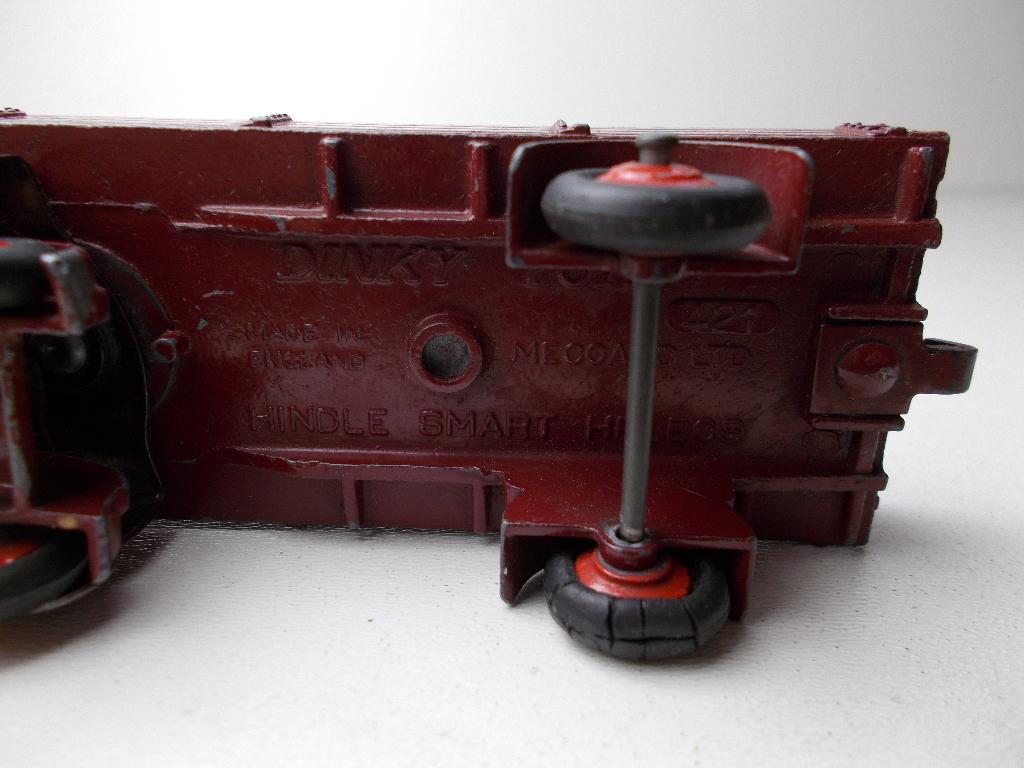1953 Dinky Toys 421 ARTICULATED LORRY "British Railways" (D), Ophalen of Verzenden, Gebruikt, Bus of Vrachtwagen, Dinky Toys
