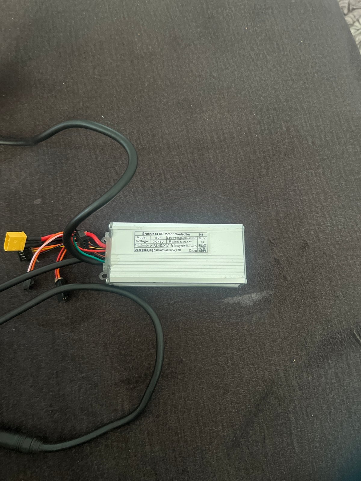 Brushless DC Motor Controller 48V 6A, Fietsen en Brommers, Fietsonderdelen, Elektrische fiets, Gebruikt, Overige materialen, Ophalen of Verzenden