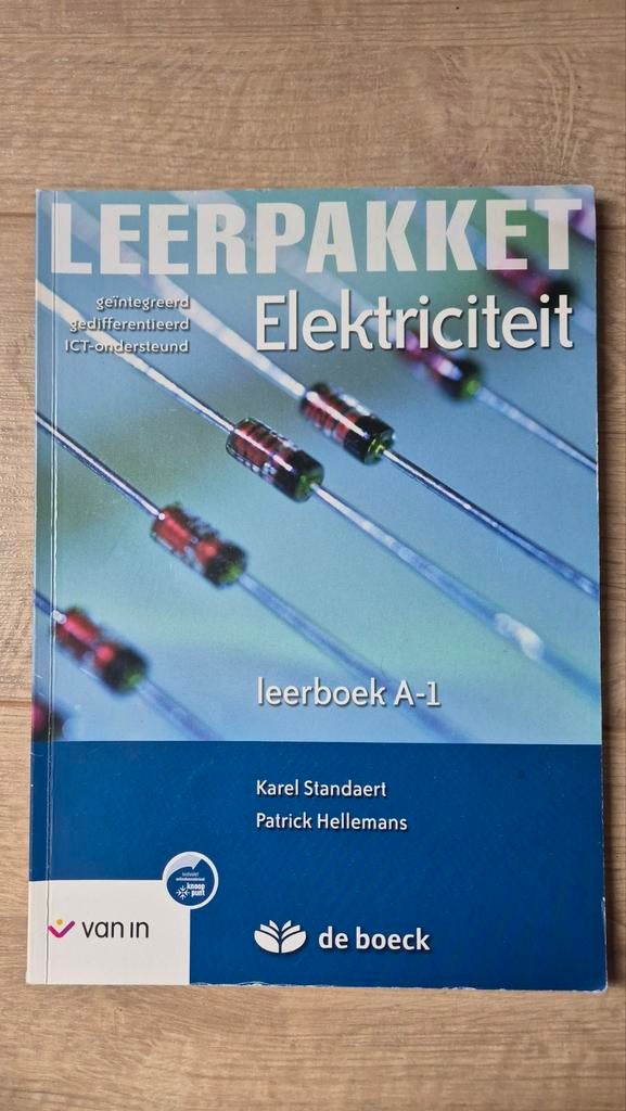 Patrick Hellemans - Leerpakket elektriciteit A-1 - leerboek, Ophalen of Verzenden, Zo goed als nieuw, Patrick Hellemans; Karel Standaert