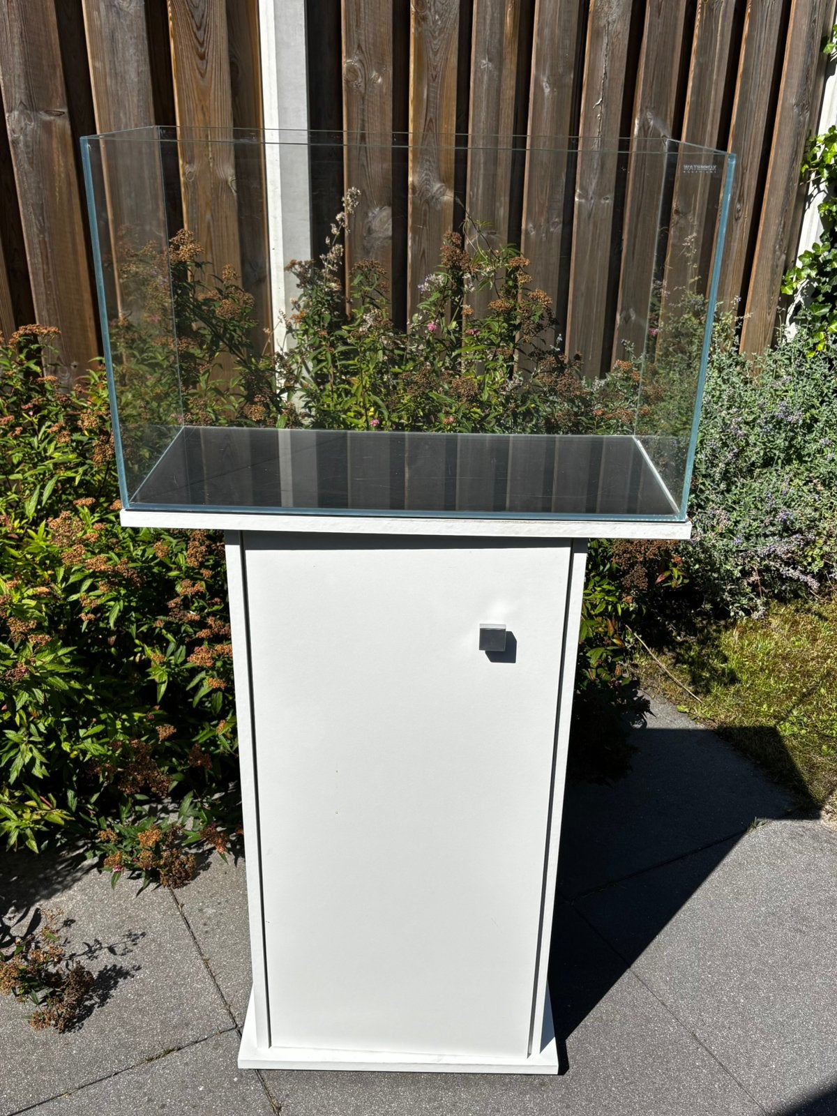 Waterbox clear mini 16 aquarium met Eheim onderkast, Ophalen, Gebruikt, Leeg aquarium, Overige merken