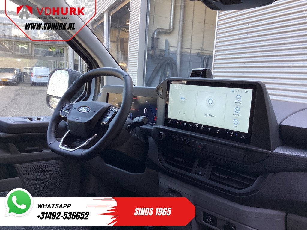 Ford E-Transit Custom Kombi Trend 71kWh 360 km WLTP LED/Stan, Gebruikt, 2000 kg, Wit, Origineel Nederlands
