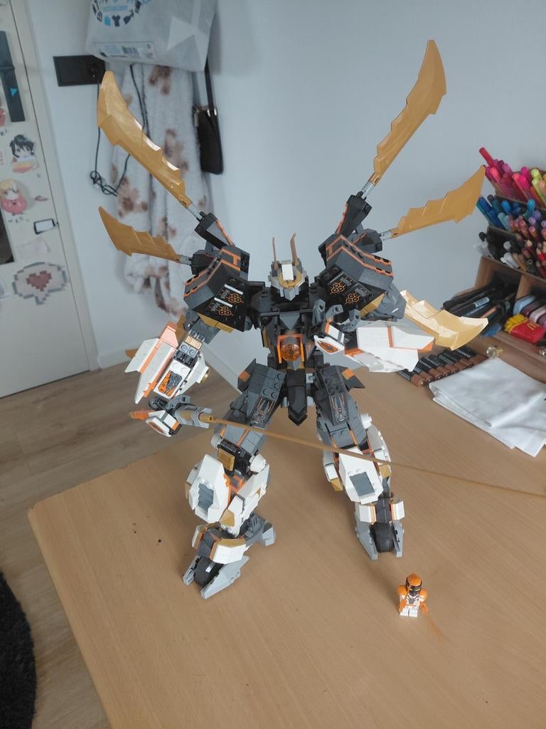 LEGO Ninjago Coles Titan Dragon mech 71821, Gebruikt, Lego, Ophalen of Verzenden, Compleet