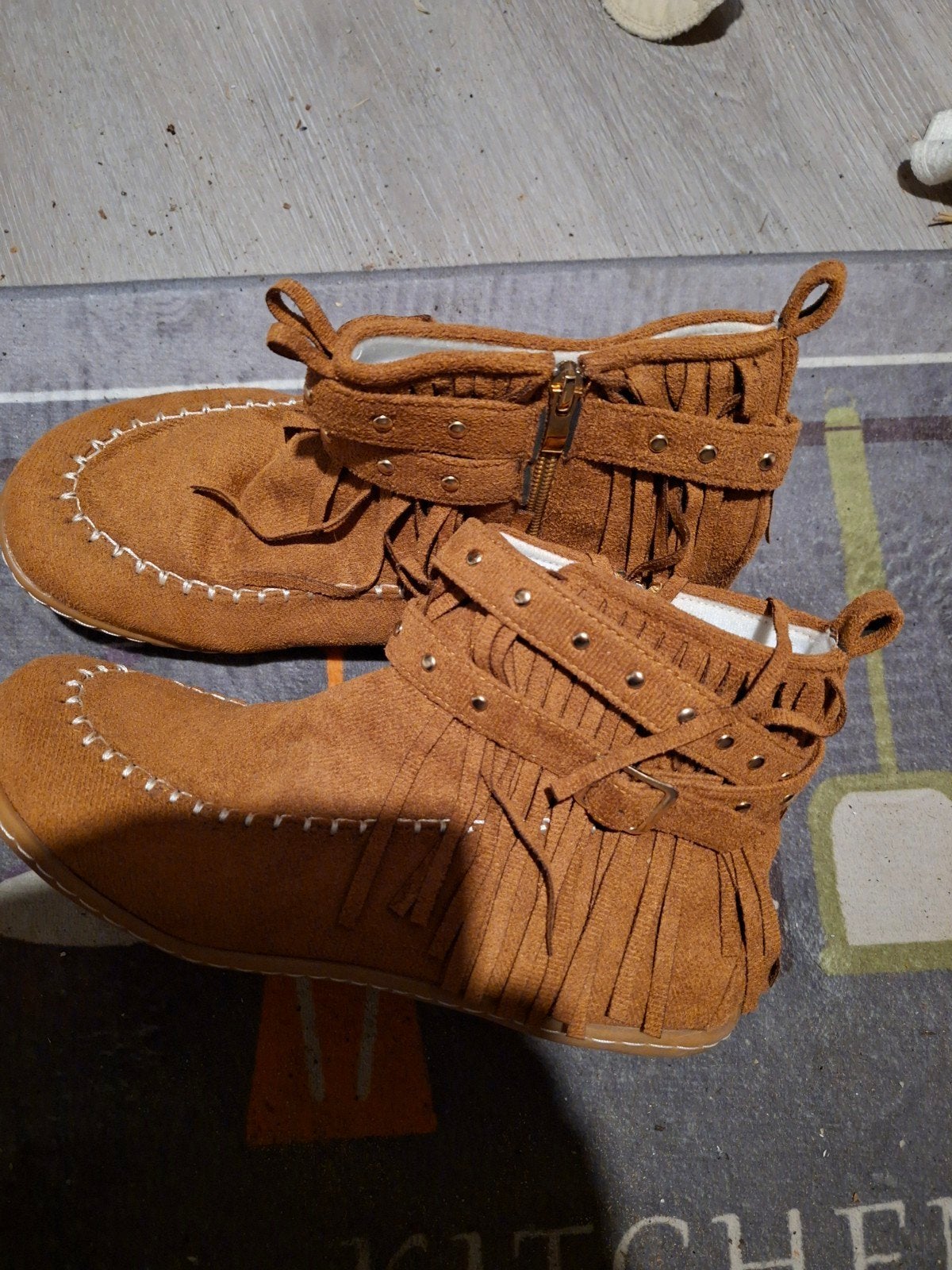 Western schoenen maat 40, Bruin, Lage of Enkellaarzen, Ophalen of Verzenden, Zo goed als nieuw