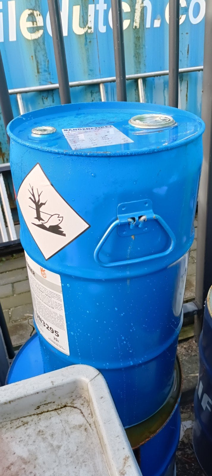Lege 25 liter vat, Ophalen, Zo goed als nieuw, Vuurkorf