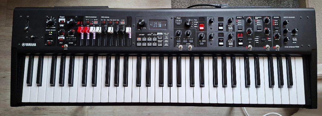 Yamaha YC61 Stage Keyboard met Yamaha SC-YC61 softcase, 61 toetsen, Yamaha, Ophalen of Verzenden, Zo goed als nieuw