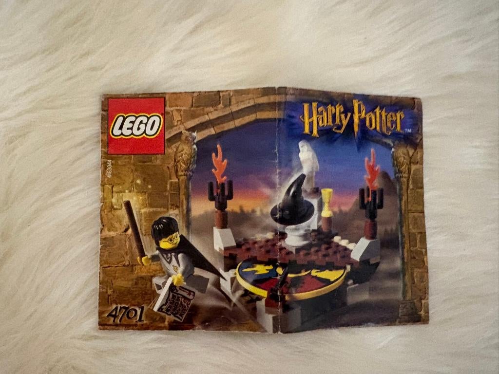 Lego Harry Potter set 4701 instructie boekje, Kinderen en Baby's, Speelgoed | Duplo en Lego, Ophalen of Verzenden, Gebruikt, Losse stenen