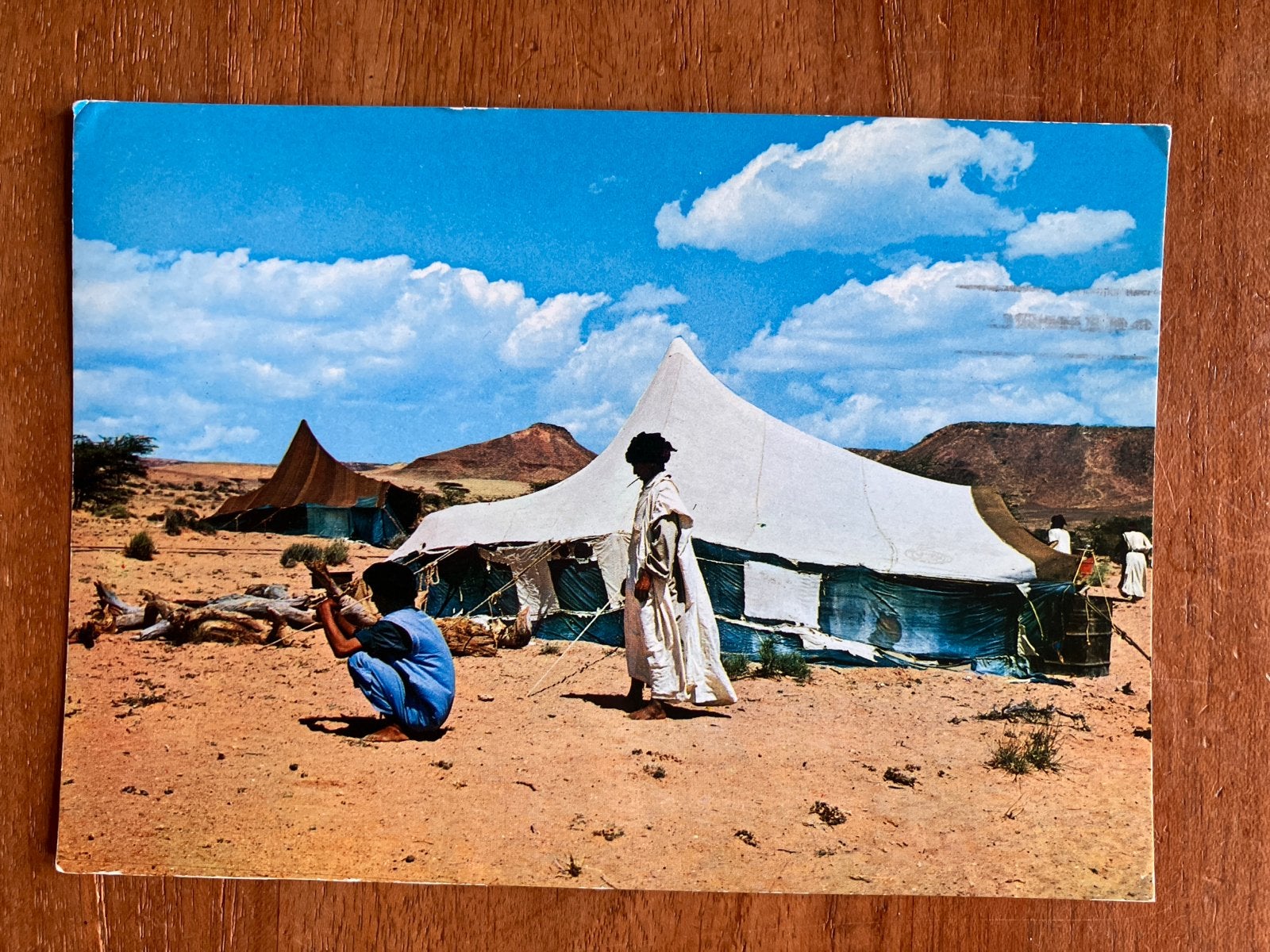 Sahara - Jaima in de Woestijn 1974, Ophalen of Verzenden, 1960 tot 1980, Gelopen, Buiten Europa