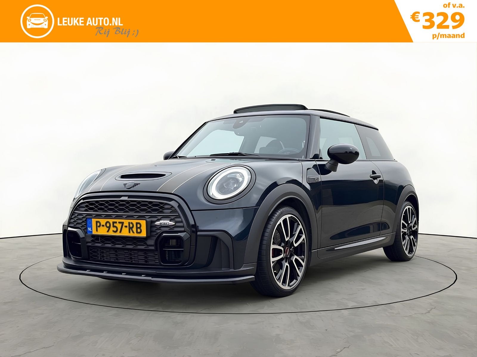 MINI Cooper S 2.0 178PK JCW Rockingham GT Edition Pano Head-, Gebruikt, Origineel Nederlands, Bedrijf, 19 km/l