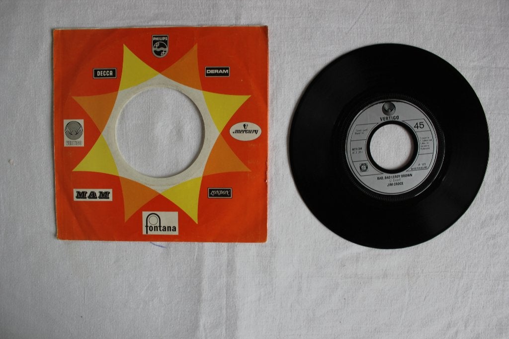 jim croce - bad, bad Leroy Brown, Ophalen of Verzenden, Zo goed als nieuw, 7 inch, Pop