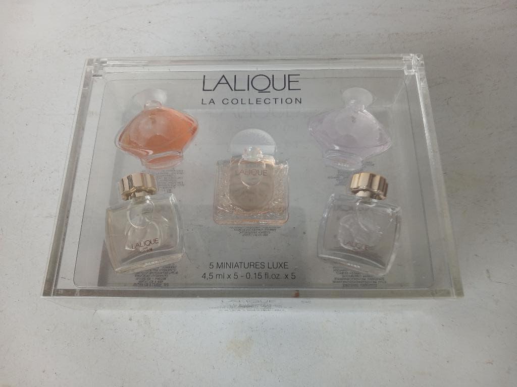 Coffret Lalique " La Collection " met 5 miniaturen, Verzenden, Nieuw, Miniatuur, Gevuld