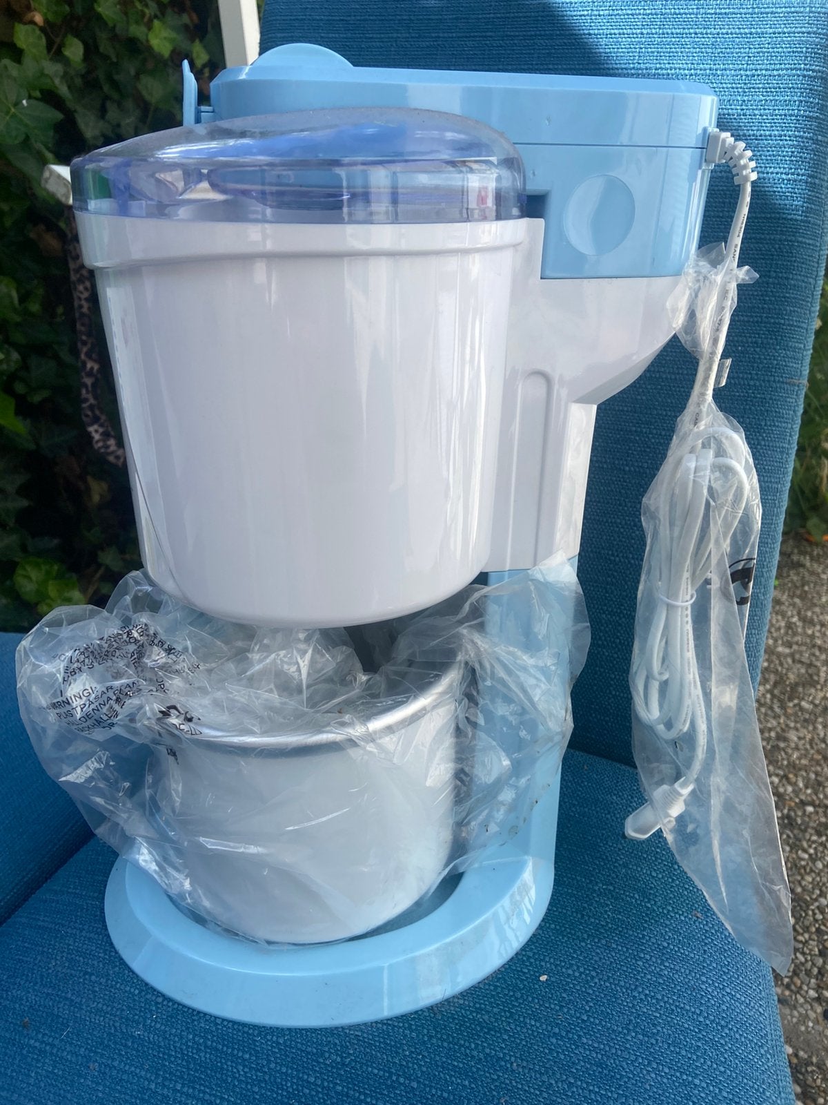 IJsmachine, Witgoed en Apparatuur, IJsmachines, Ophalen of Verzenden, Zo goed als nieuw