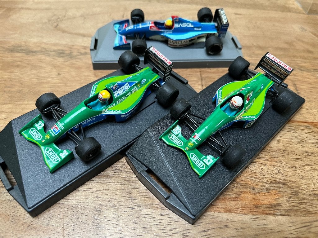 Jordan F1 Onyx Model Cars 1:43  - 3 stuks, Ophalen of Verzenden, Zo goed als nieuw, Auto, Overige merken