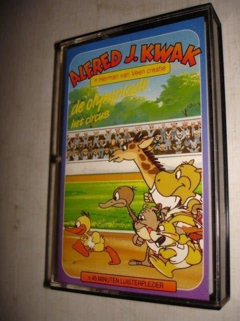 Alfred J. Kwak- De Olympiade- MC, Verzenden, Zo goed als nieuw, 1 bandje