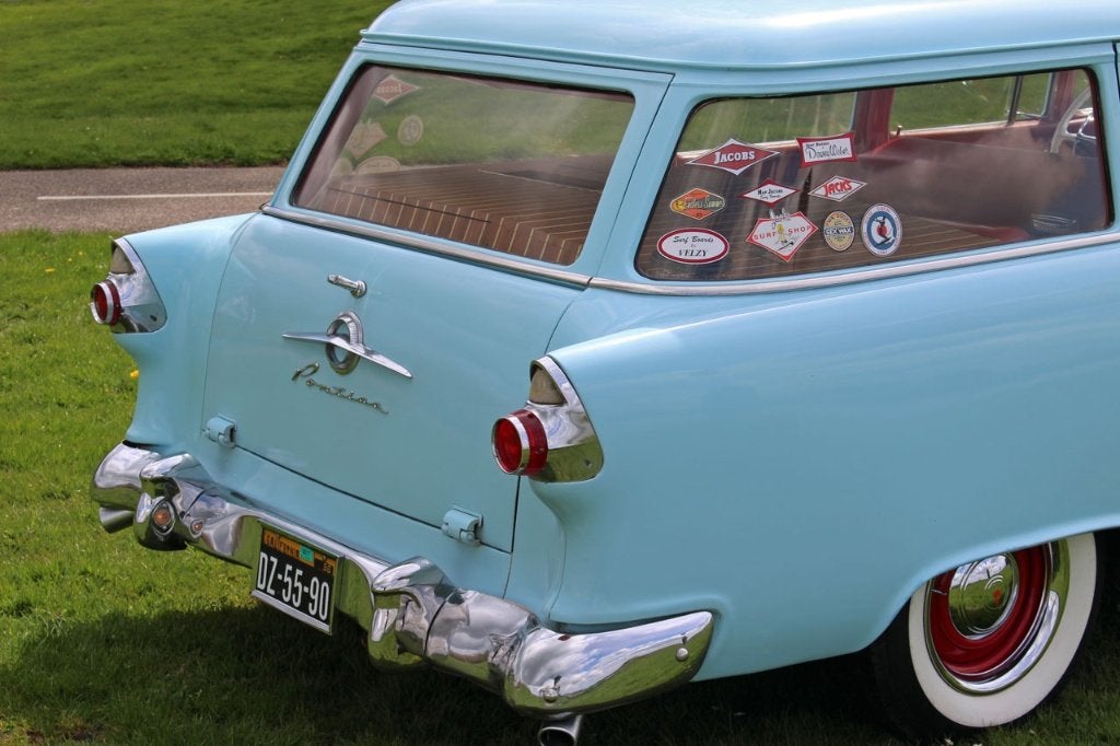 1956 Pontiac Station Wagon V8, aut, LPG, foto 5