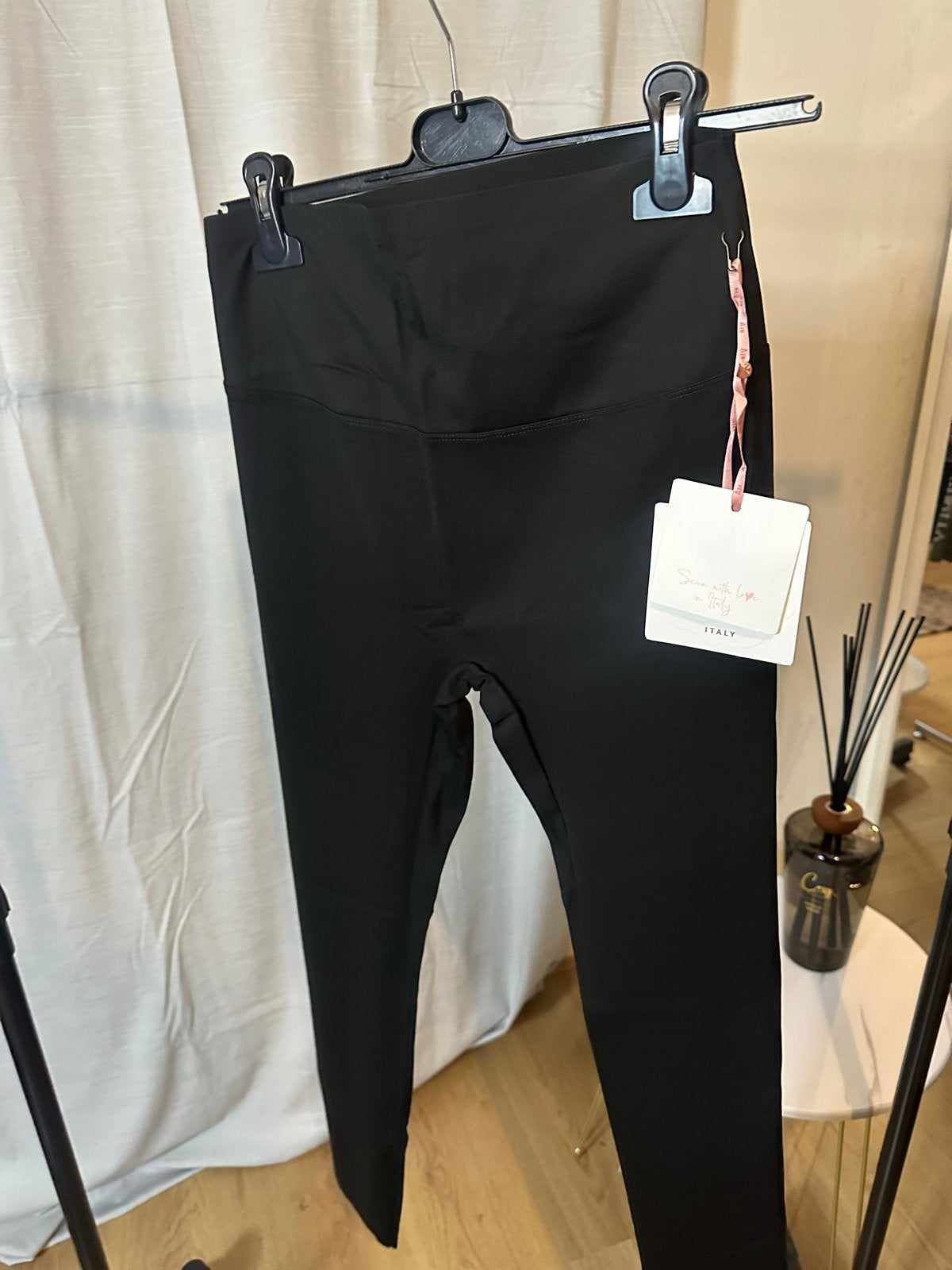 AZR Legging uit Italië - Maat XL (past M t/m XL), Kleding | Dames, Zwart, Nieuw, Ophalen of Verzenden, Legging