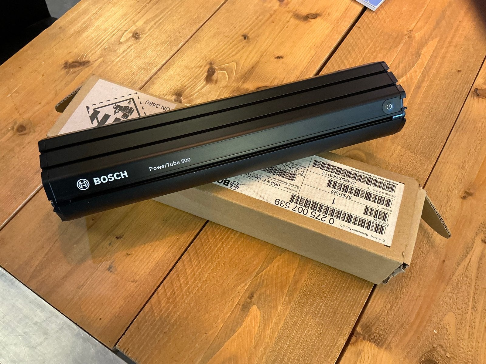 Nieuwe Bosch PowerTube 500Wh E-bike accu met 2 jaar garantie, Ophalen, Nieuw