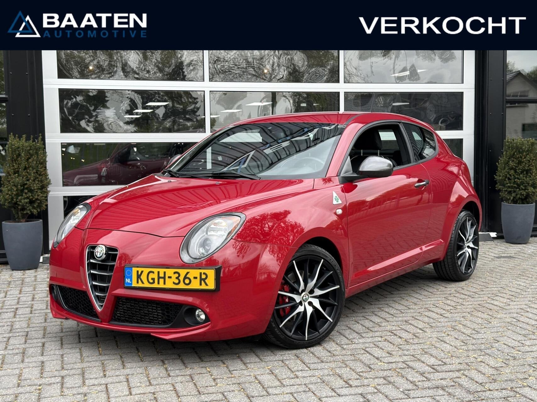 Alfa Romeo MiTo 1.4 T Quadrifoglio Verde 170pk|1e eig|Dealer, 1145 kg, 4 cilinders, Leder, Bedrijf