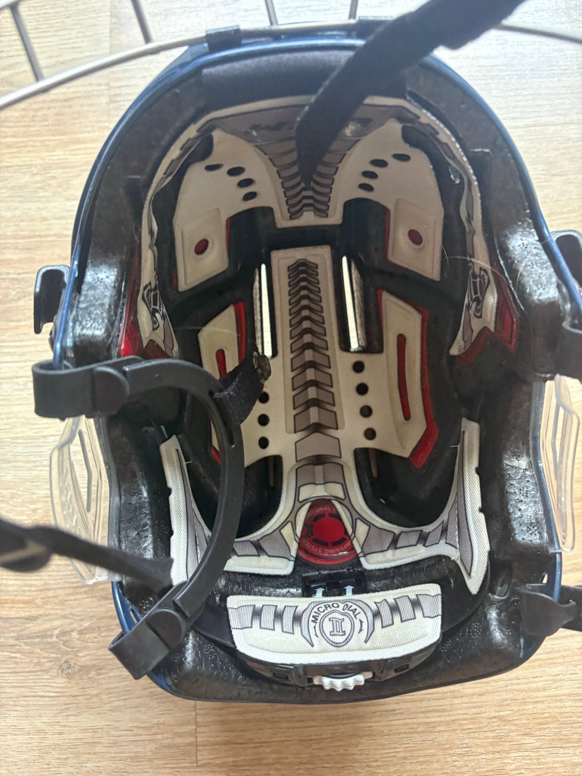 CCM ijshockeyhelm met Bauer rooster - Maat 12, Ophalen, Gebruikt