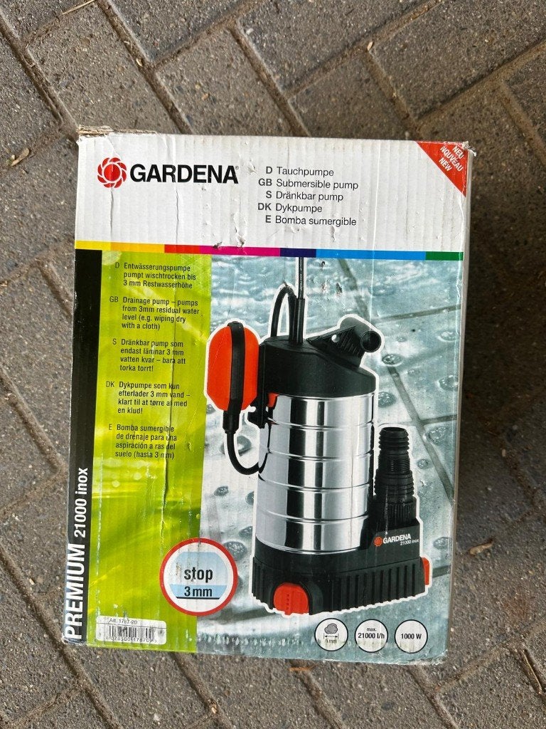 Dompelpomp, Ophalen of Verzenden, Zo goed als nieuw, Elektrisch, Dompelpomp