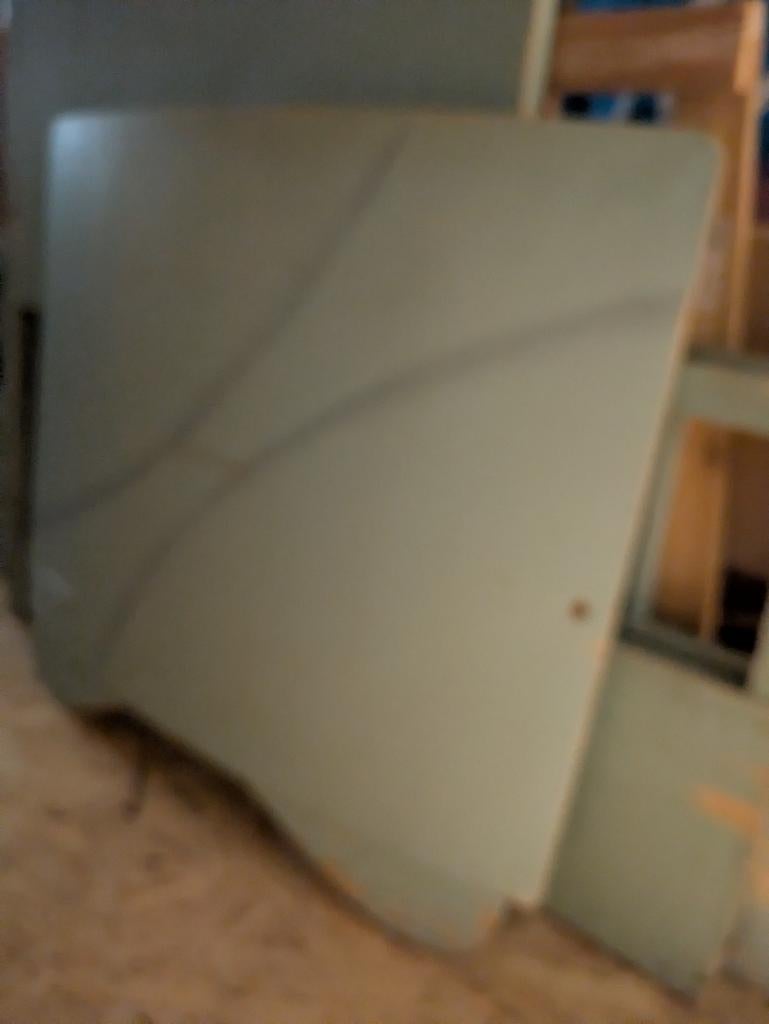 Antiek oud retro peuter bed ledikant Frans, Ophalen of Verzenden, Gebruikt, Eenpersoons, 140 cm