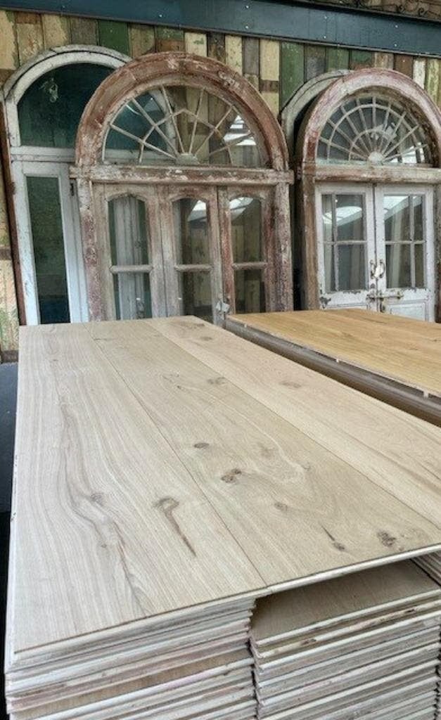 EXTRA BREDE EIKEN VLOER XXL KANT & KLAAR 300MM BREED, Ophalen of Verzenden, Nieuw, 75 m² of meer, Parket
