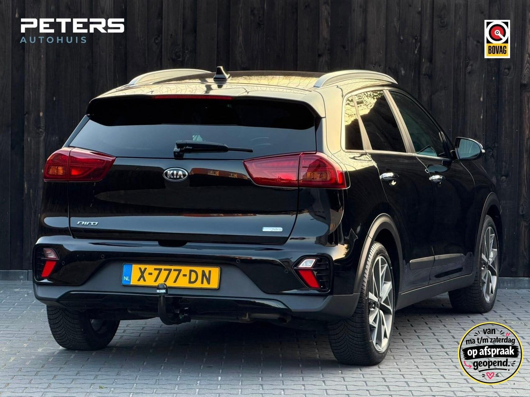 Kia Niro 1.6 GDi Hybrid ExecutiveLine| Vol opties| Facelift|, 12 maanden, Gebruikt, Euro 6, Zwart