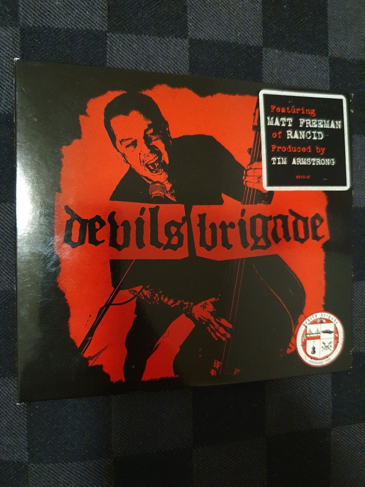 devils brigade matt freeman of rancid gesigneerd ! digipack, Verzenden, Gebruikt, Poprock