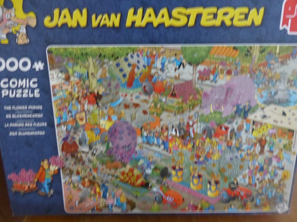 T.k. Jan v Haasteren Puzzel., Ophalen of Verzenden, 500 t/m 1500 stukjes, Gebruikt, Legpuzzel