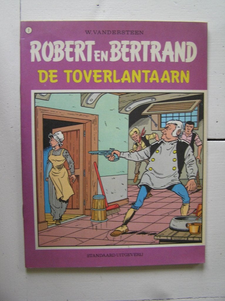Robert en Bertrand. 7. De toverlantaarn., Boeken, Eén stripboek, Ophalen of Verzenden, Zo goed als nieuw