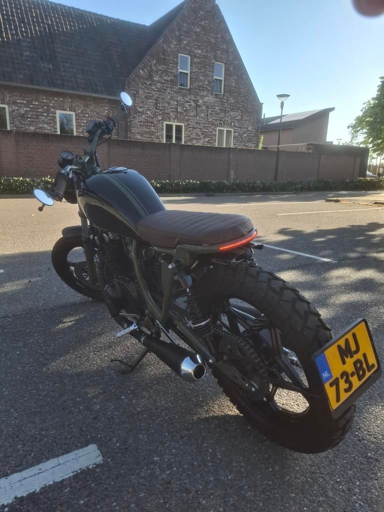 Susuki GS 450 1988 - Cafe Racer Custom, Motoren, Motoren | Suzuki, 450 cc, 2 cilinders, Chopper, Particulier