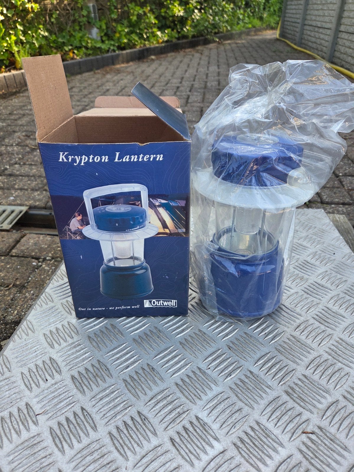 Krypton camping lamp, Ophalen of Verzenden, Batterij