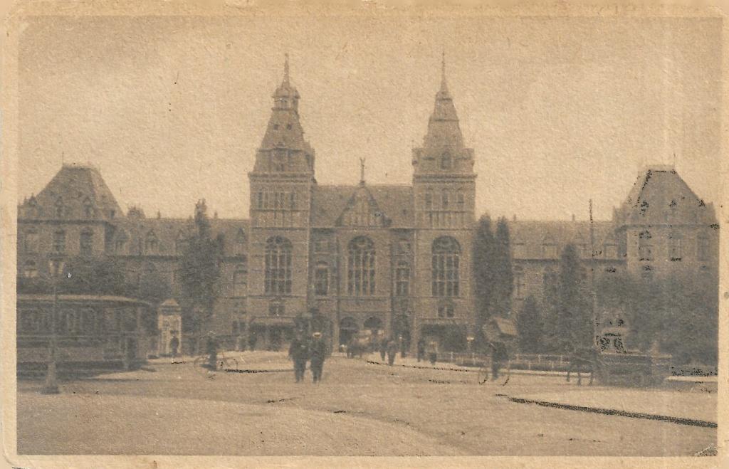 AK Amsterdam - Ryksmuseum, briefkaart, Verzenden, Voor 1920, Ongelopen, Noord-Holland