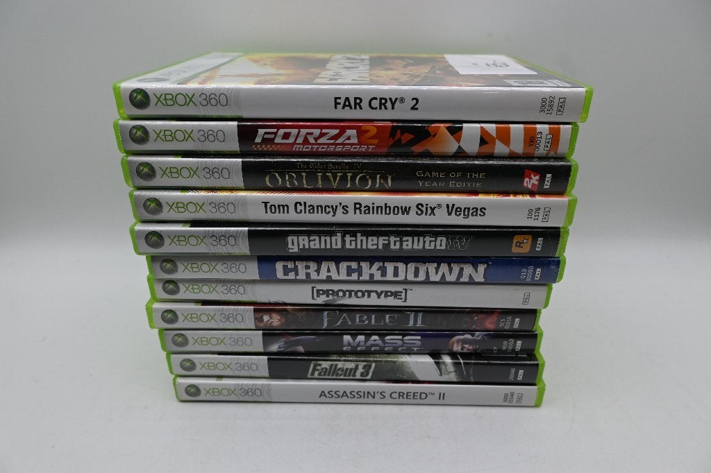 Diverse Xbox 360 €5.00 per stuk, Gebruikt, Vanaf 18 jaar, 1 speler, Ophalen of Verzenden