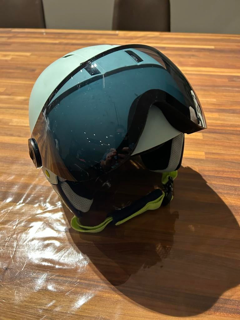Skihelm Piste 550 met vizier, Sport en Fitness, Skiën en Langlaufen, Overige merken, Gebruikt, Overige typen, Ophalen of Verzenden