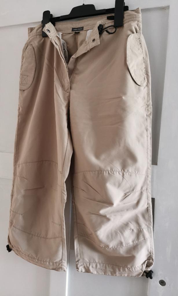 Broek capri beige Ladies Choice maat M, Maat 38/40 (M), Beige, Ophalen of Verzenden, Zo goed als nieuw