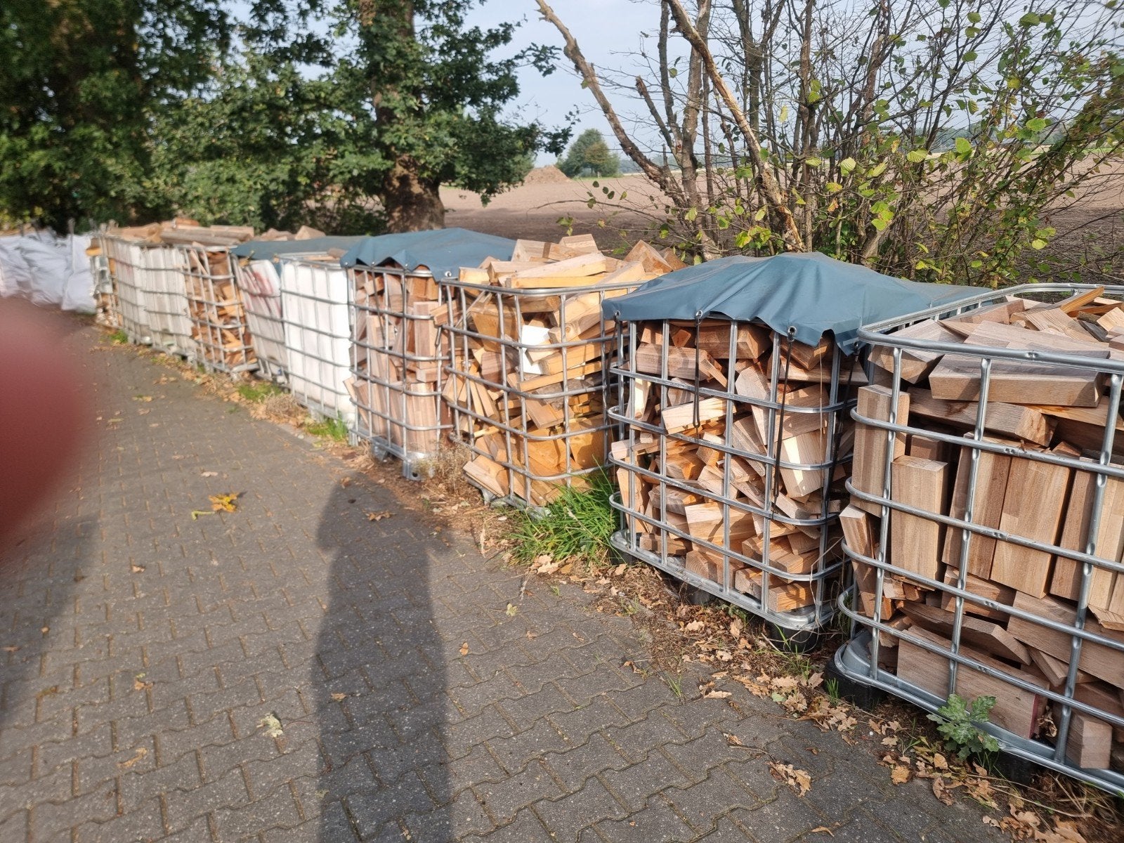 Kachelhout: Vuren en hardhout mix, 6 m³ of meer, Ophalen of Verzenden, Overige houtsoorten, Blokken