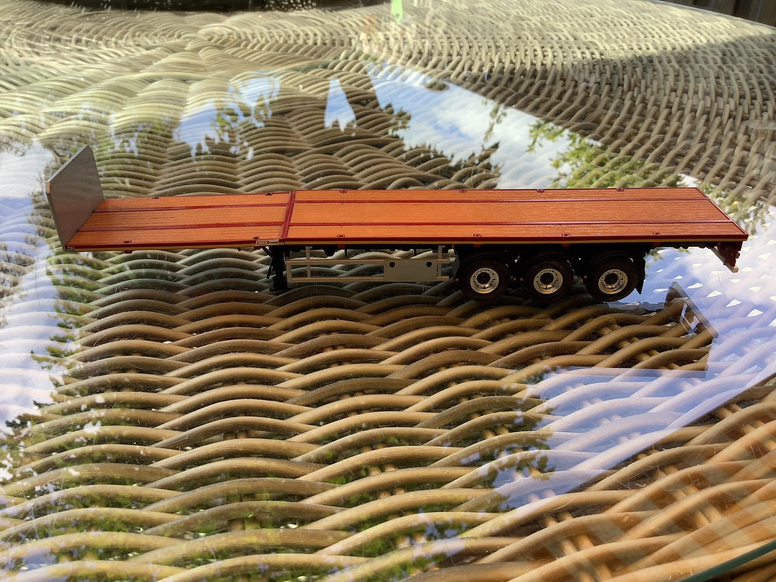 Max schuiftrailer, Ophalen of Verzenden, Zo goed als nieuw, Bus of Vrachtwagen, Wsi